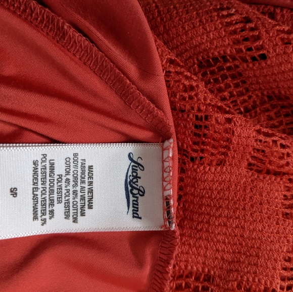 LuckBrand coral dress - Picture 3 of 7